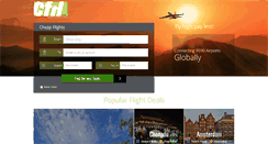 Desktop Screenshot of cheapflightsdeal.net