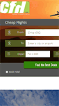 Mobile Screenshot of cheapflightsdeal.net